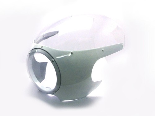 Fairing cowl white for honda - white,