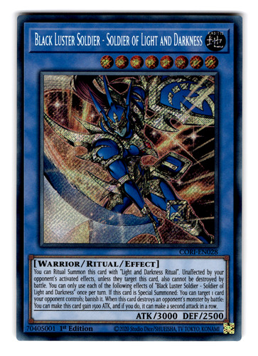 Yugioh black luster soldier - yugioh,