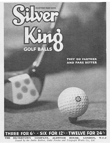 Silver king golf balls - king,
