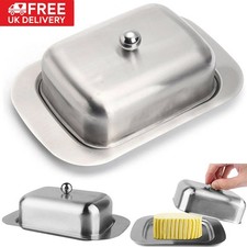 Stainless Steel Butter Dish