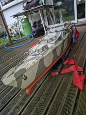 Large r c warship