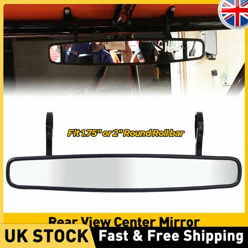 Center rear view mirror - rear, roll