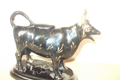 19thc jackfield black pottery - jackfield,