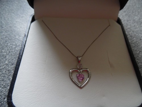 9ct white gold necklace - 9ct,
