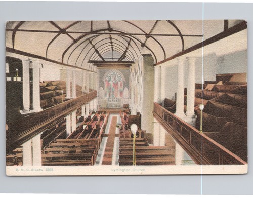 Lymington church interior - lymington,