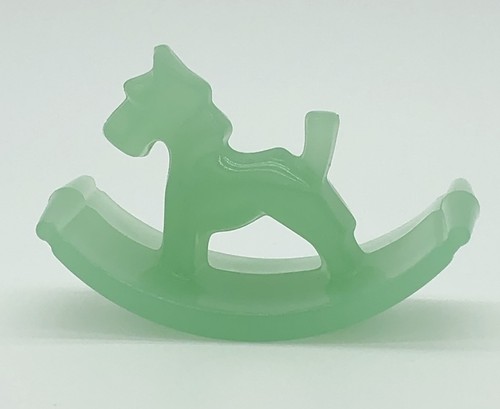 Vintage jadite scottie - vintage, dog