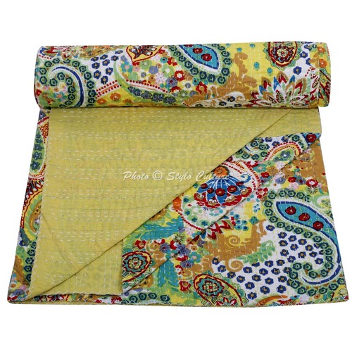 Cotton vintage bed runner - cotton,