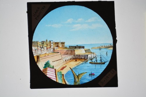 Fortified coastal city harbour - city,