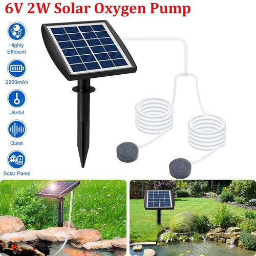 Solar oxygen pump - 6v,
