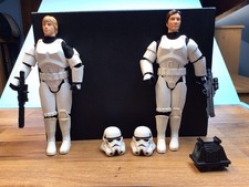 Star Wars Collector Series HAN SOLO & LUKE SKYWALKER 12'' in Stormtrooper Gear