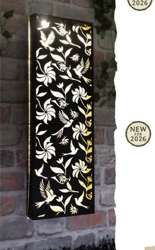 Narrow solar backlit garden - solar,