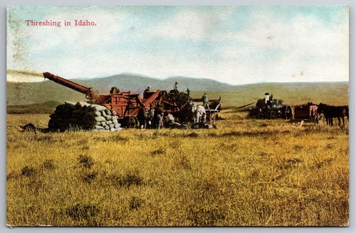 Threshing farming farm - id,, threshing,