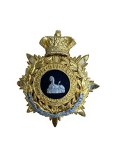 Replica South Staffordshire Regiment Victorian Officer’s Helmet Plate Military