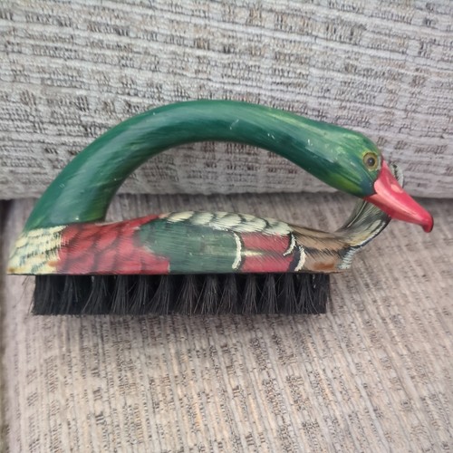 Vintage mallard duck wooden - mallard,