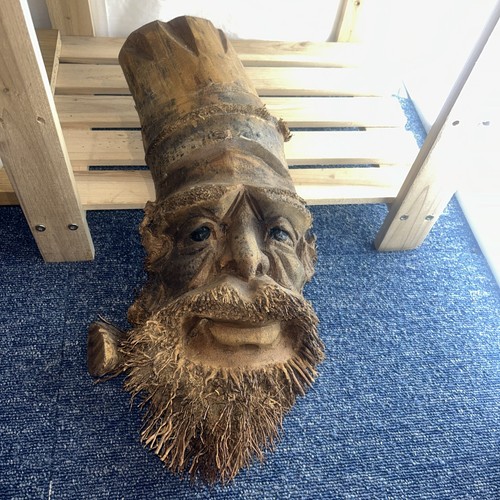Antique bamboo root - root, hand