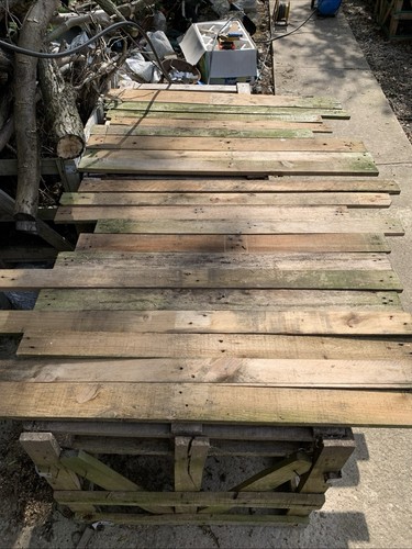 Reclaimed pallet boards - reclaimed,