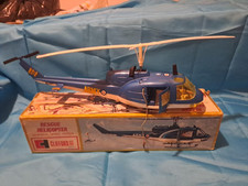 CLIFFORD.  TOYS HONG KONG RESCUE HELICOPTER. ARMY. With GYRO Motor COMPLETE 