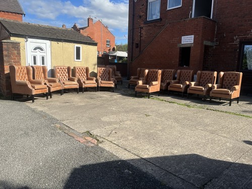 Chesterfield queen anne chairs - chesterfield,