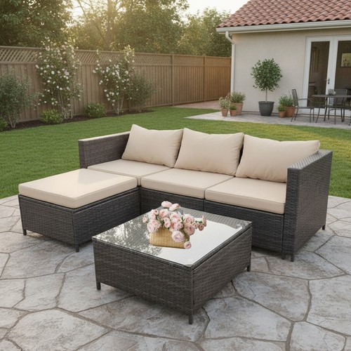Garden corner sofa set - corner,