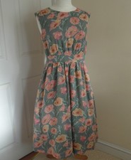 Emily & Fin Midi Dress Poppies