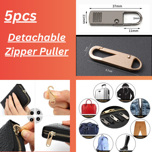 5pcs zipper pull replacement - pull,