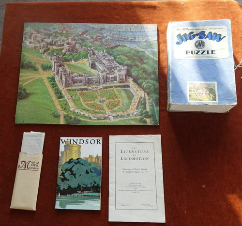 1930 gwr wood jigsaw puzzle - 1930,