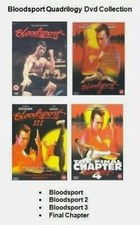 BLOODSPORT QUADRILOGY 1-4 DVD