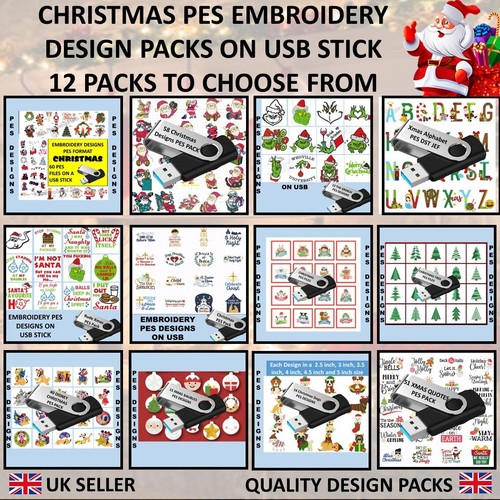 Christmas xmas pes designs - pes,