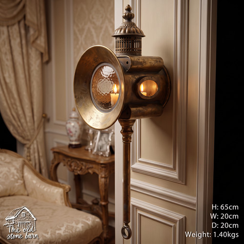 Wall mounted candle - mounted,