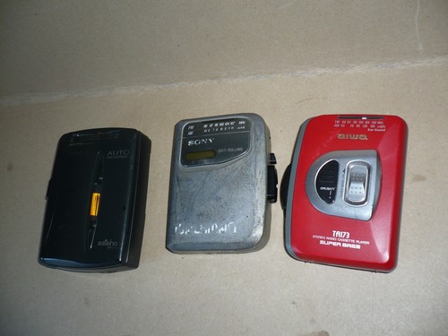 Lot walkmans cassette - walkmans,