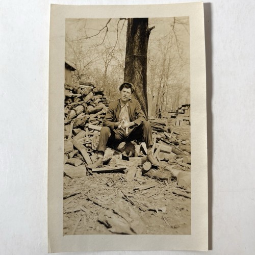 Vintage photo handsome young - vintage,