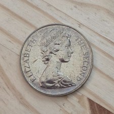 1973 St Helena 25 Pence -