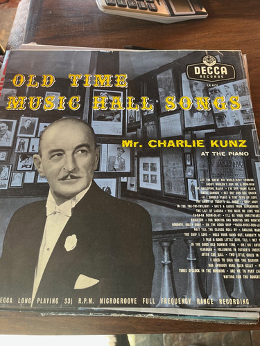 Charlie kunz old - time, music
