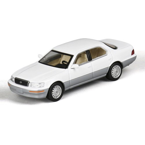 Lexus ls400 white alloy - 1/64,