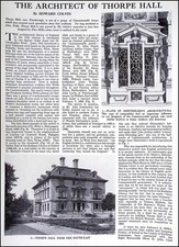 THE ARCHITECT OF THORPE HALL