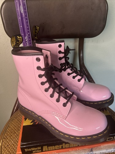 Doc martens pale pink - martens, patent