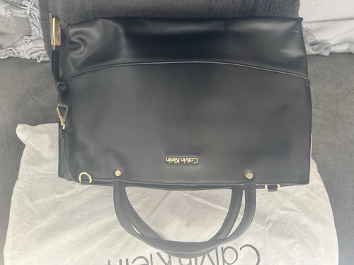 Calvin klein black - black, leather