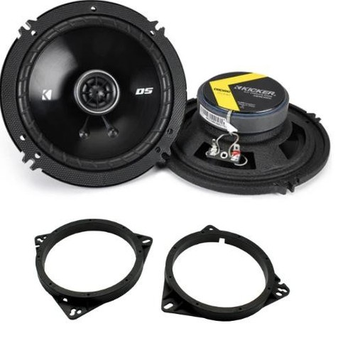 Kicker 43dsc6504 coaxial - 43dsc6504, 6.5"
