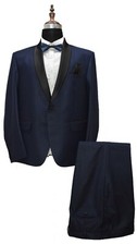 Men Blue Suits Designer