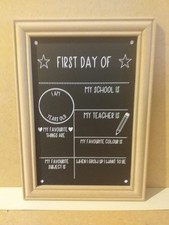 Cute Childs School Chalkboard