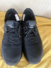 Mens / Lads  Preloved Black Steel Toe Caps Safety’s Fashion Trainers Size 44