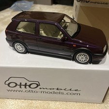+ Volkswagen VW Golf 3 VR6 Model Car 1:18 Otto Purple OT1052