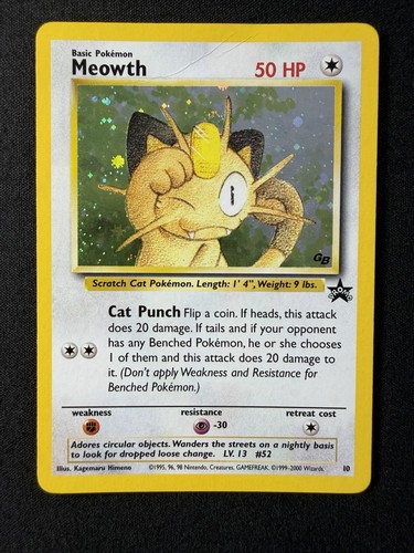 Pokemon tcg meowth black - pokemon,
