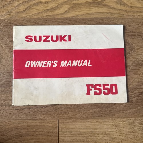 Suzuki fs50 owners - suzuki,