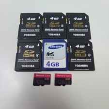 X6 4GB SD CARDS X2 MICRO 128GB