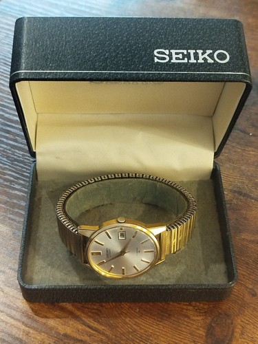 Seiko men gold plated - seiko,