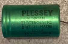 680uF 63V  AXIAL- NOS: PLESSEY