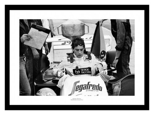 Ayrton senna 1984 - ayrton, british