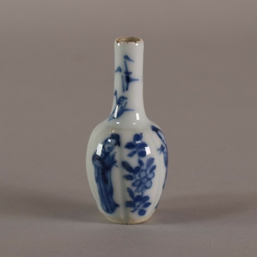 Miniature chinese blue and - miniature,