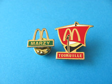2, McDonald's Pin Badges.  VGC,